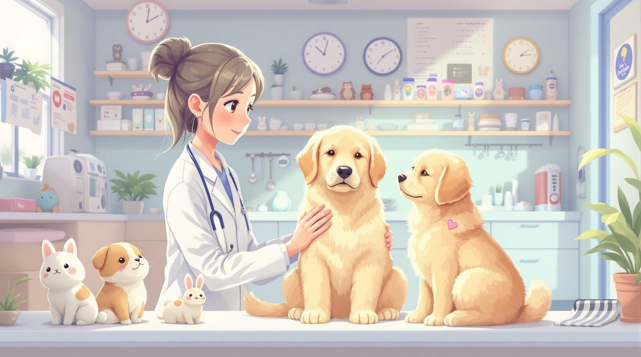 日漫网页板作品 - 萌宠诊所